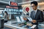 2026年ATM引き出し制限が激変｜100万円ルールで銀行利用はどう変わる？
