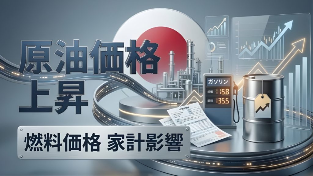 2026年原油価格高騰の真実｜燃料費が急上昇する理由と今後の展望