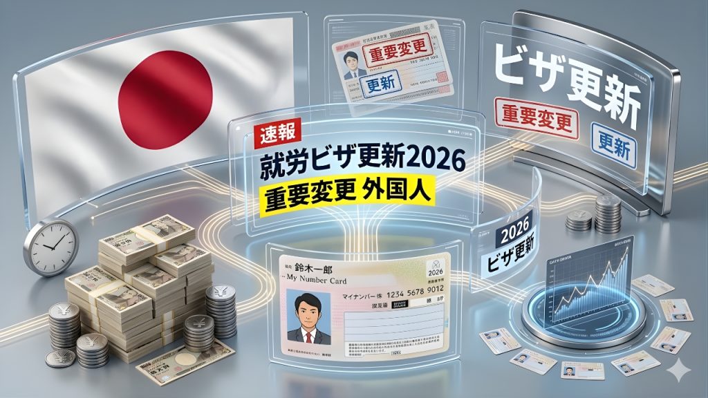 2026年就労ビザが大変更｜外国人が必ず知るべき更新ポイントまとめ