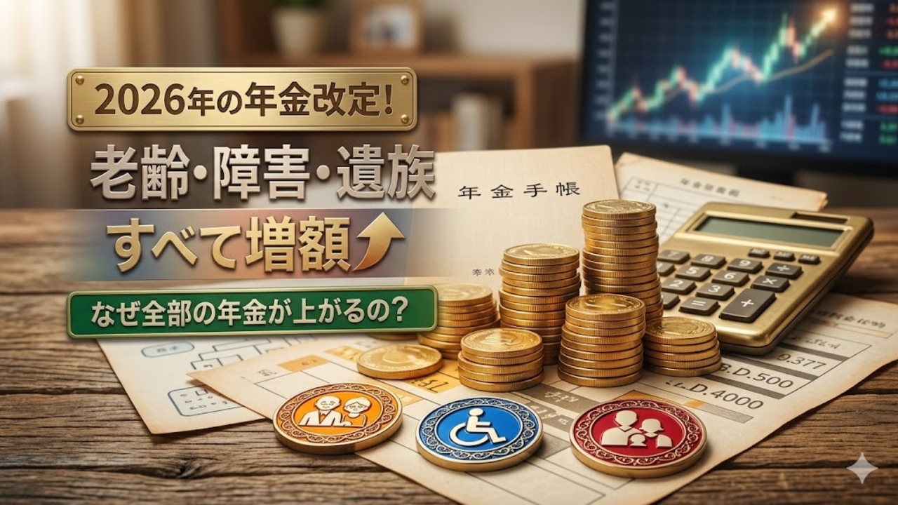 2026年最新版｜標準的夫婦の厚生年金237,279円に改定（＋4,495円）の影響とは？
