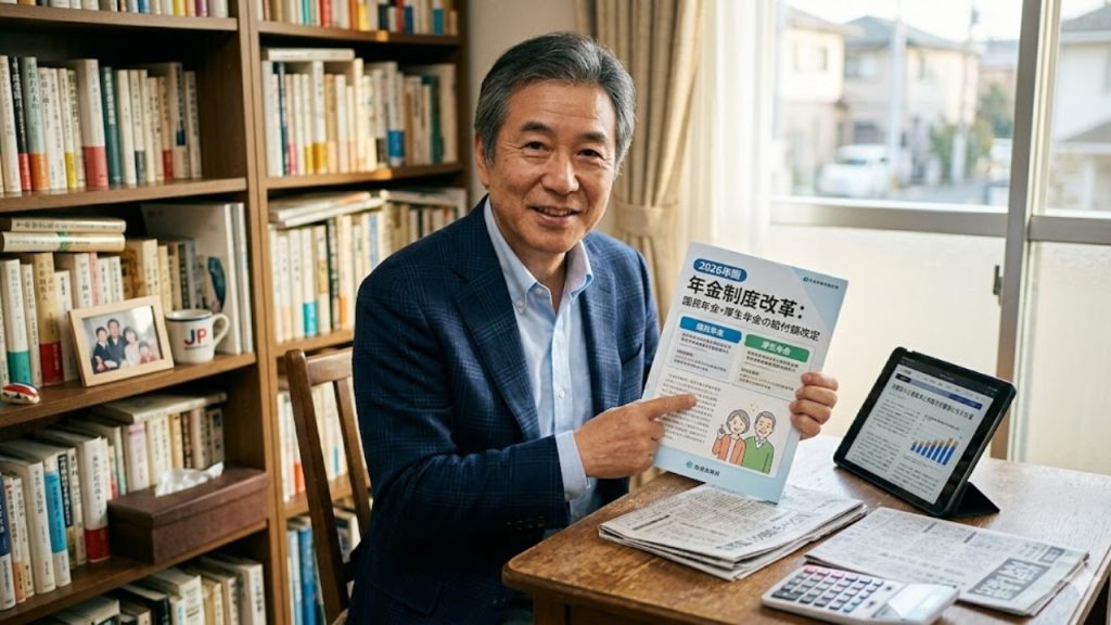2026年版 年金制度改革：国民年金・厚生年金の給付額改定