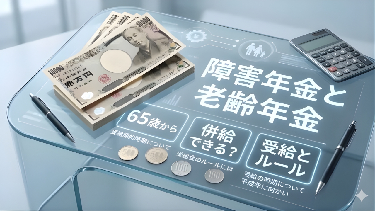 65歳からの障害年金が変わる！老齢年金との併給可否を徹底解説