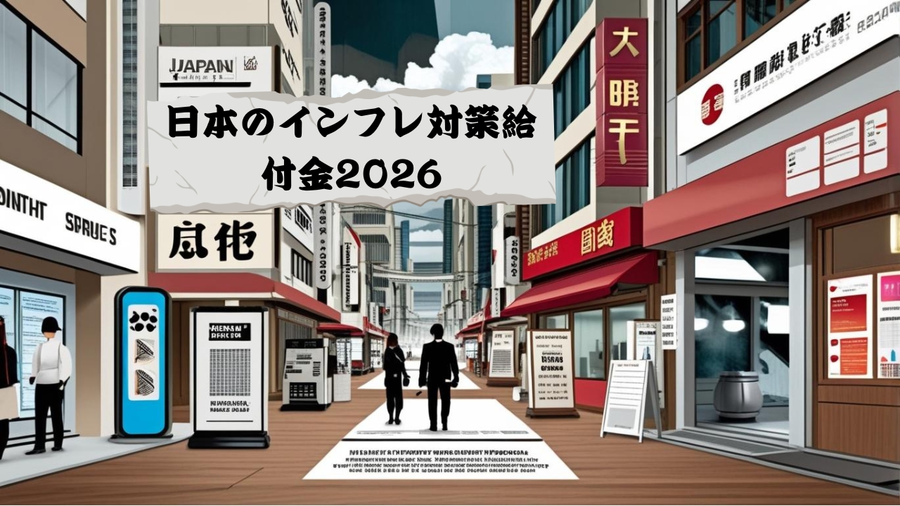 日本のインフレ対策給付金2026｜物価高に即対応する新たな現金支援が始動