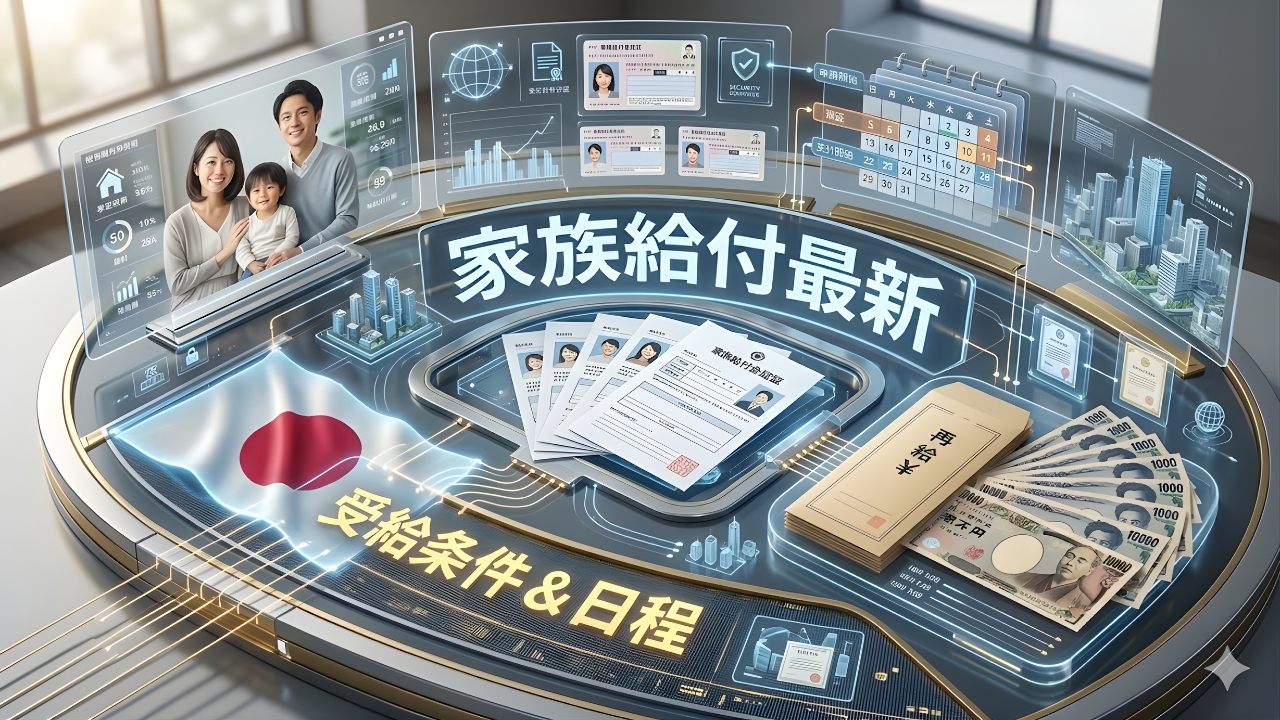 日本の家族向け救済給付金2026｜受給資格と支給スケジュールを完全解説