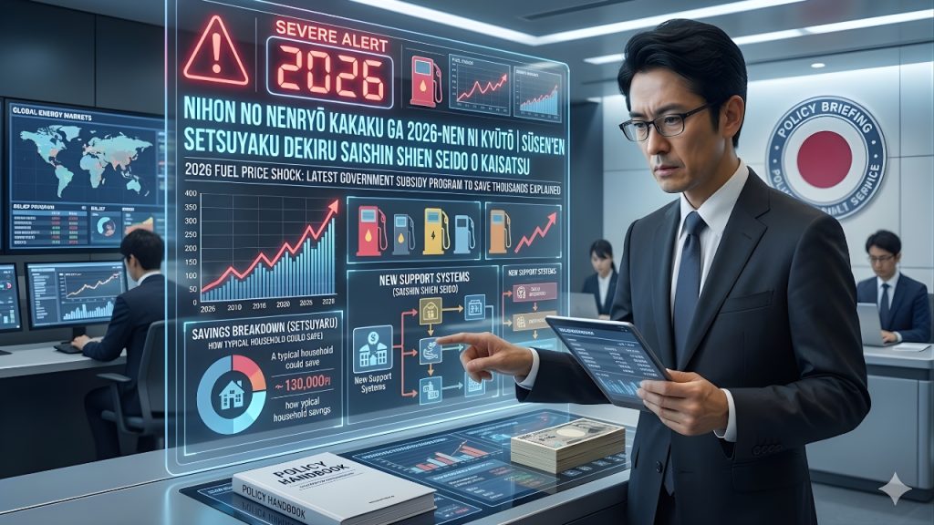 日本の燃料価格が2026年に急騰｜数千円節約できる最新支援制度を解説