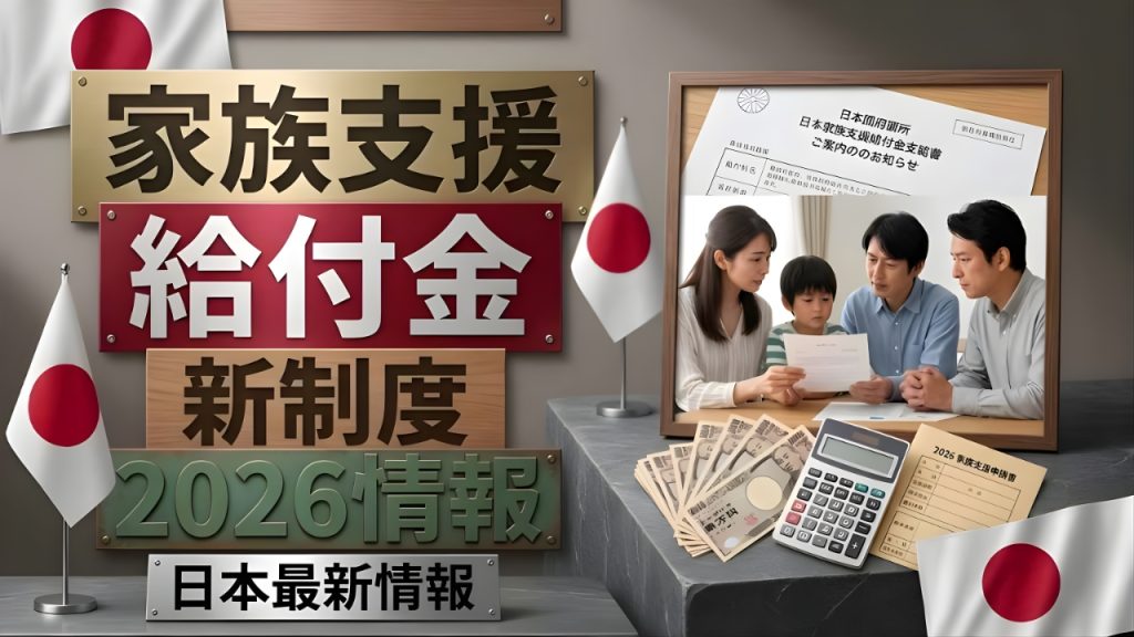 日本家族救済給付金2026速報｜知らないと損する受給資格と支給スケジュール